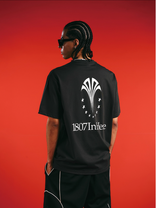 1807 In Here Logo Print Tee | Face 3 Face
