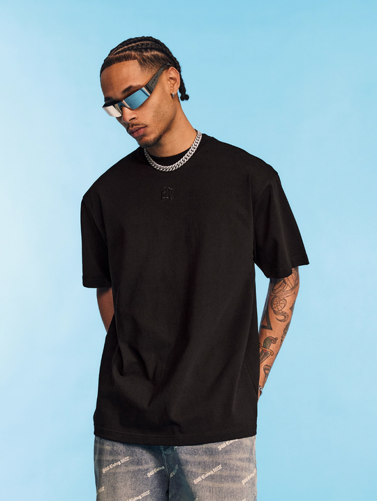 1807 Glossy Logo Print Tee | Face 3 Face