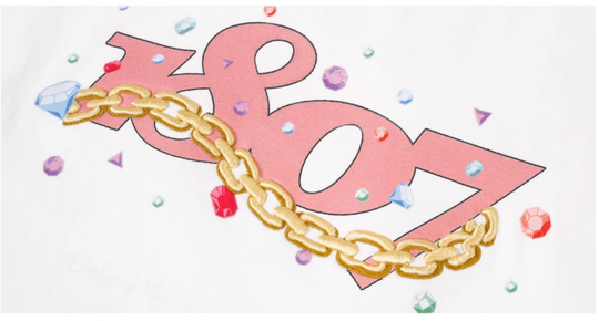 1807 Still Going Diamond Logo Print Tee | Face 3 Face