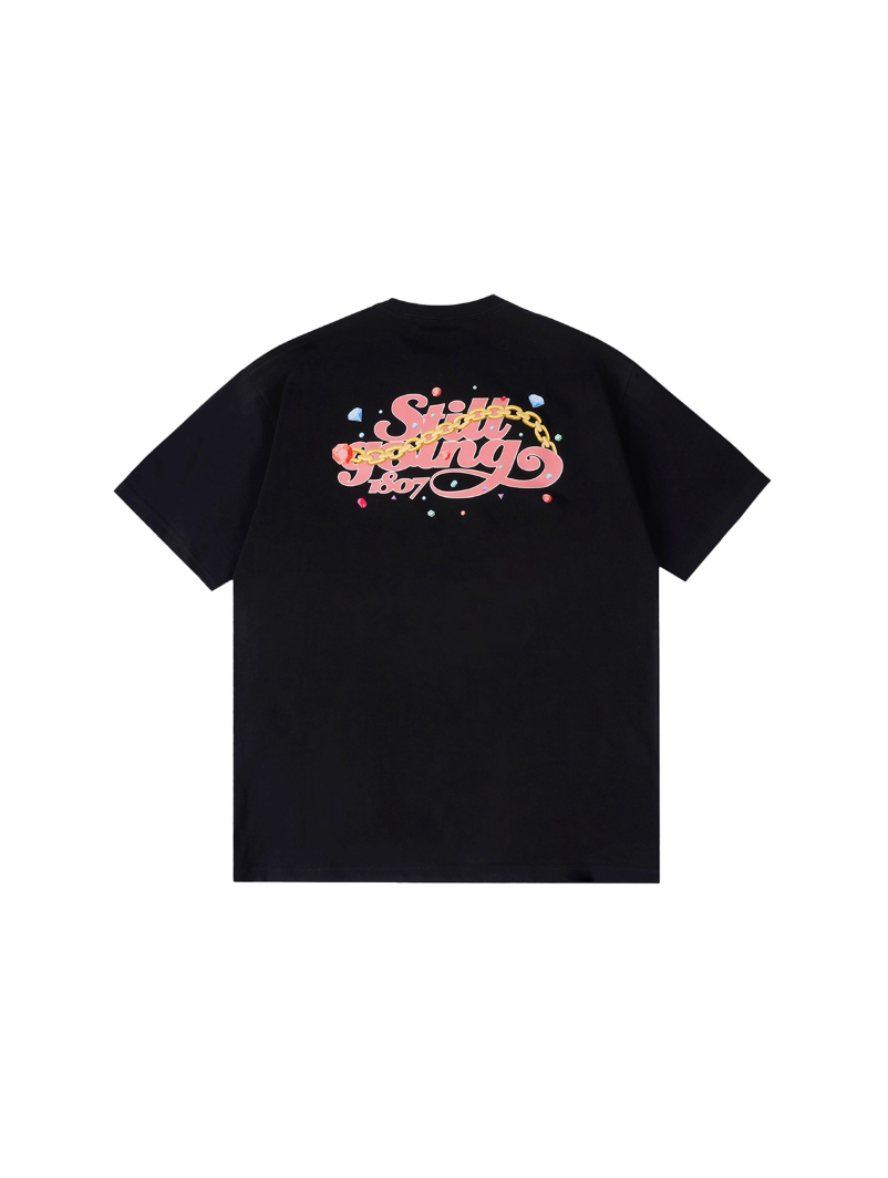 1807 Still Going Diamond Logo Print Tee | Face 3 Face