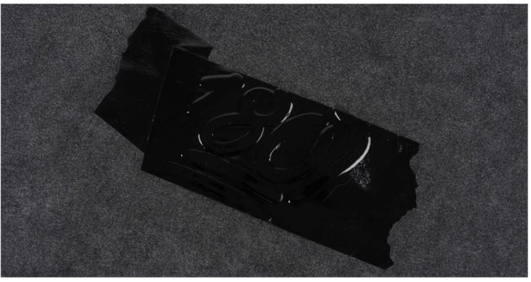 1807 × LABT Imitation Tape Embossed Print Tee | Face 3 Face