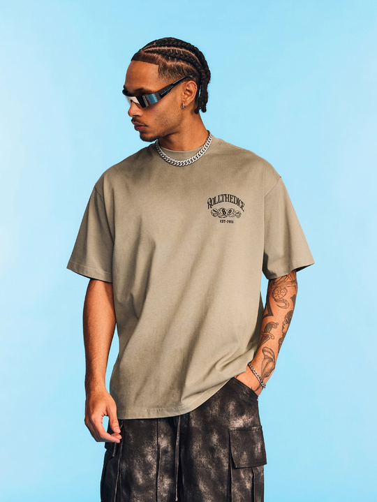 1807 Roll The Dice Chip Print Tee | Face 3 Face