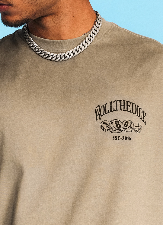 1807 Roll The Dice Chip Print Tee | Face 3 Face