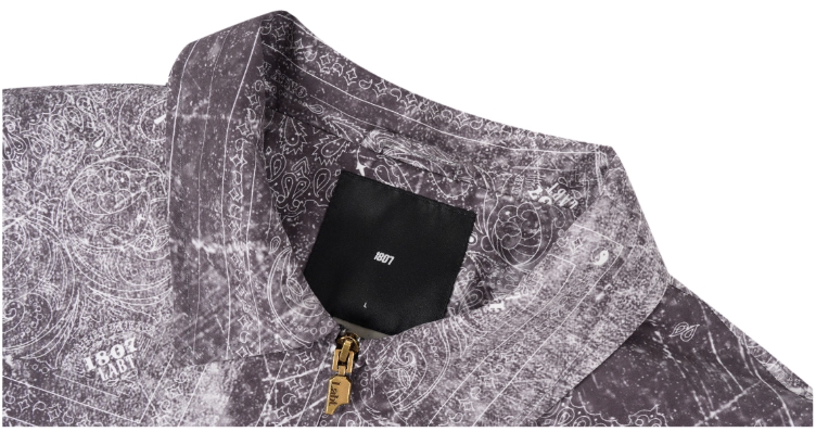 1807 × LABT Original Paisley Full Print Track Jacket | Face 3 Face