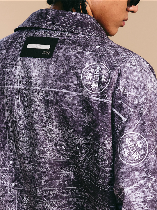 1807 × LABT Original Paisley Full Print Track Jacket | Face 3 Face