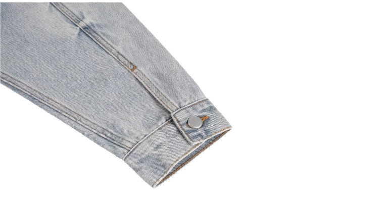 1807 Still Going Vintage Print Wash Denim Jacket | Face 3 Face