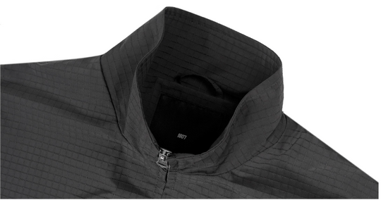 1807 Textured Plaid Fabric Track Jacket | Face 3 Face