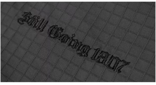 1807 Textured Plaid Fabric Track Jacket | Face 3 Face