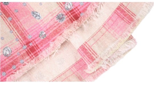 1807 Swarovski Crystal Diamond Plaid Long Sleeve Shirt | Face 3 Face