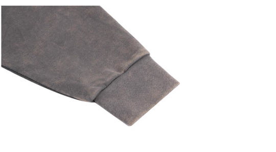 1807 Washed Fade Foam Print Hoodie | Face 3 Face