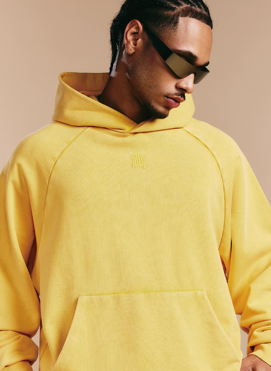 1807 Washed Fade Foam Print Hoodie | Face 3 Face