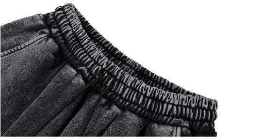 1807× LABT Logo Patch Washed Sweatpants | Face 3 Face