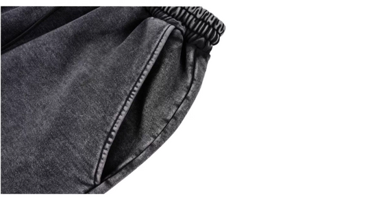 1807× LABT Logo Patch Washed Sweatpants | Face 3 Face