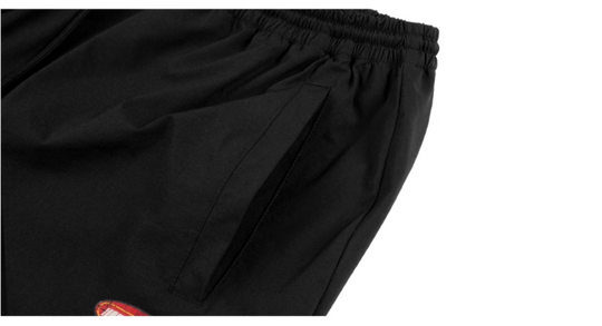 1807 Vintage Print Racing Track Pants | Face 3 Face