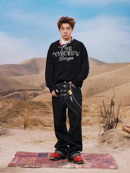 YADcrew Metal Snap Clip Fly Jeans | Face 3 Face