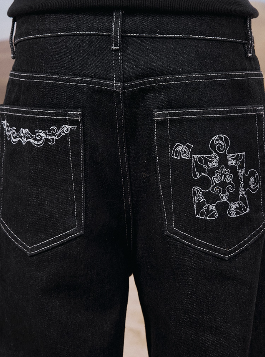 YADcrew Metal Snap Clip Fly Jeans | Face 3 Face