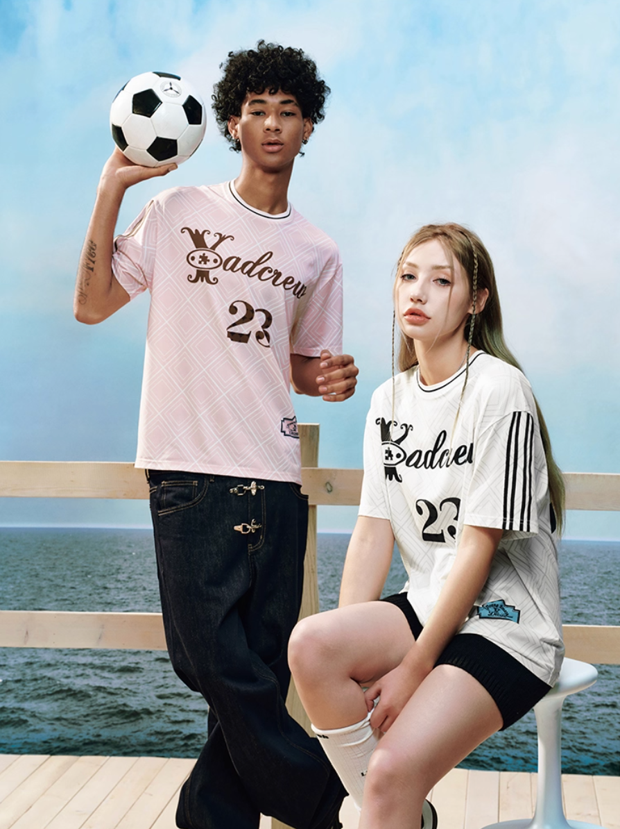 YADcrew Diamond Pattern Football Jersey | Face 3 Face