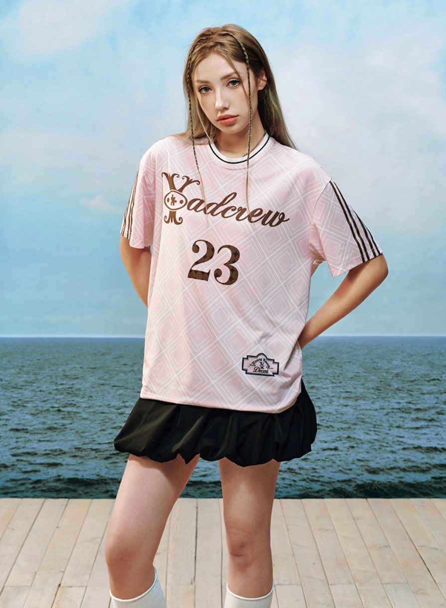 YADcrew Diamond Pattern Football Jersey | Face 3 Face