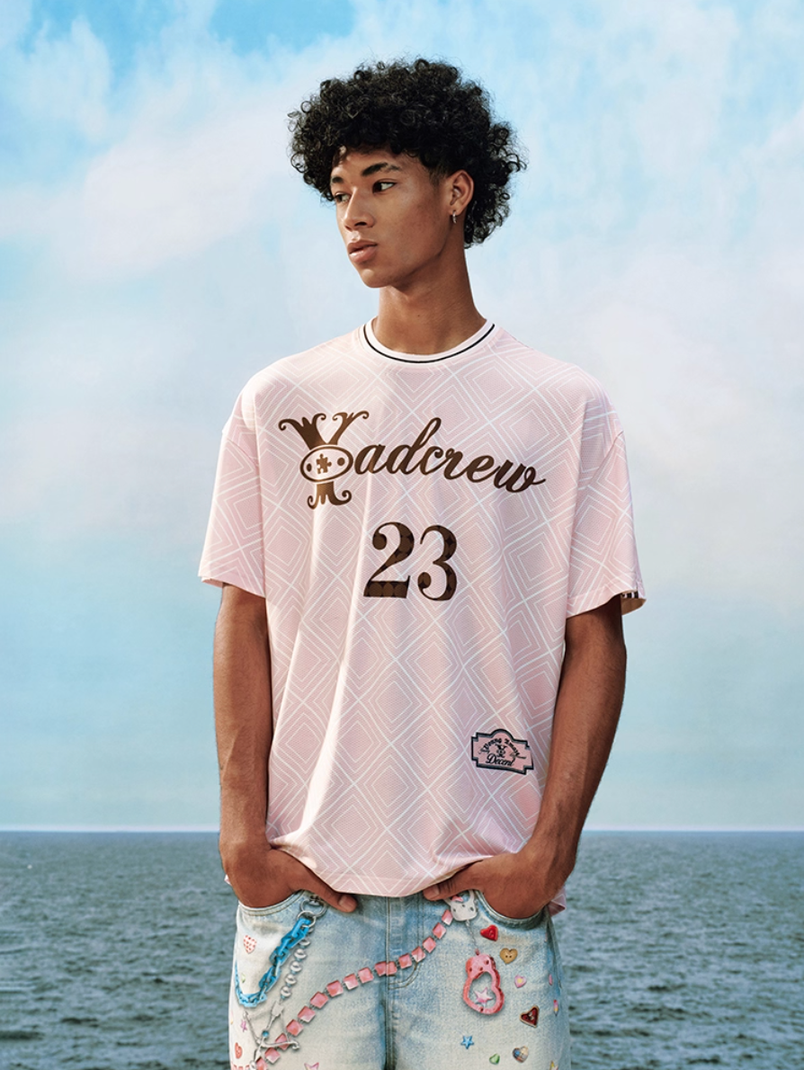 YADcrew Diamond Pattern Football Jersey | Face 3 Face