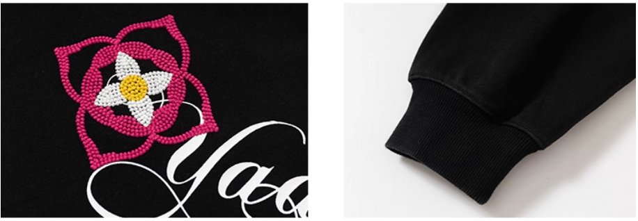 YADcrew Ethnic Puzzle Pattern Sweatshirt | Face 3 Face