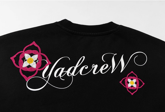 YADcrew Ethnic Puzzle Pattern Sweatshirt | Face 3 Face