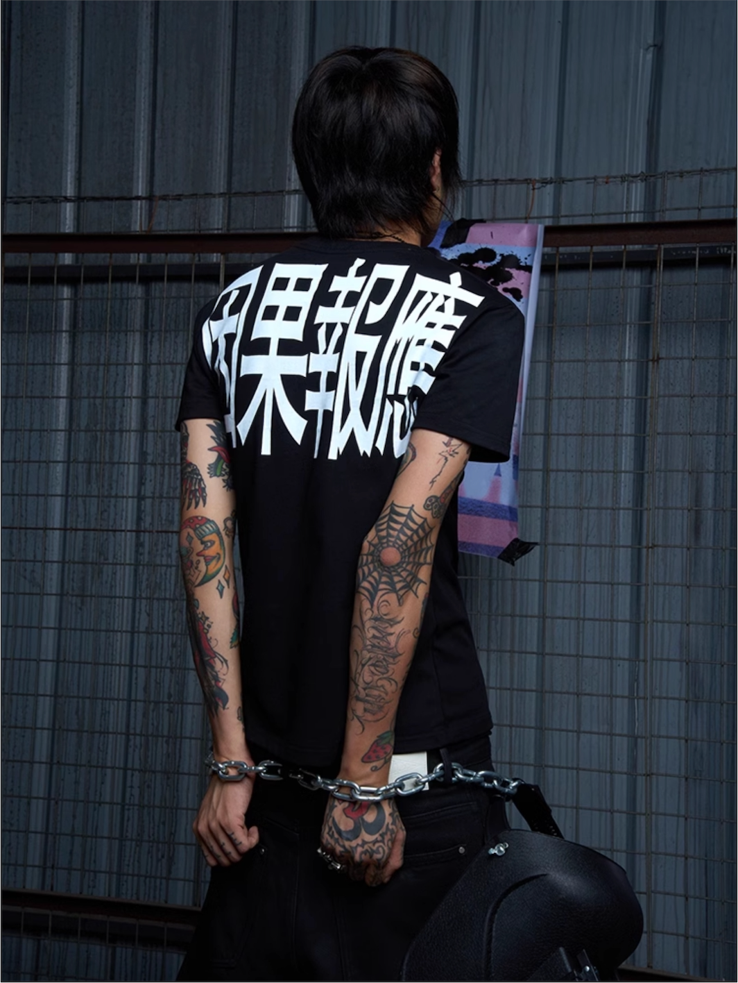 KARMANISTIC Karma Print Slim Tee | Face 3 Face