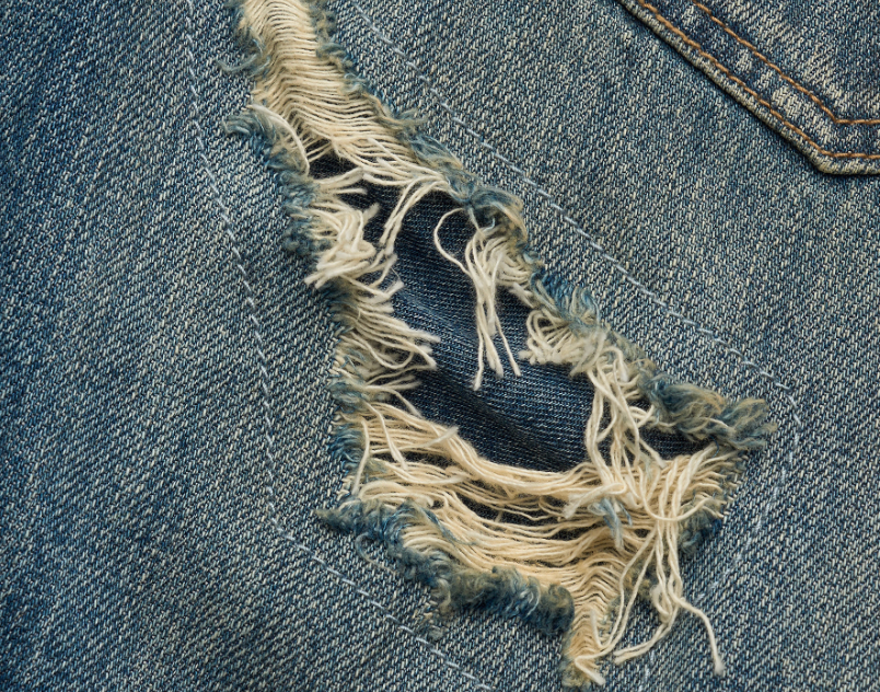 STEEPC Distressed Cat Whisker Washed Baggy Jeans | Face 3 Face