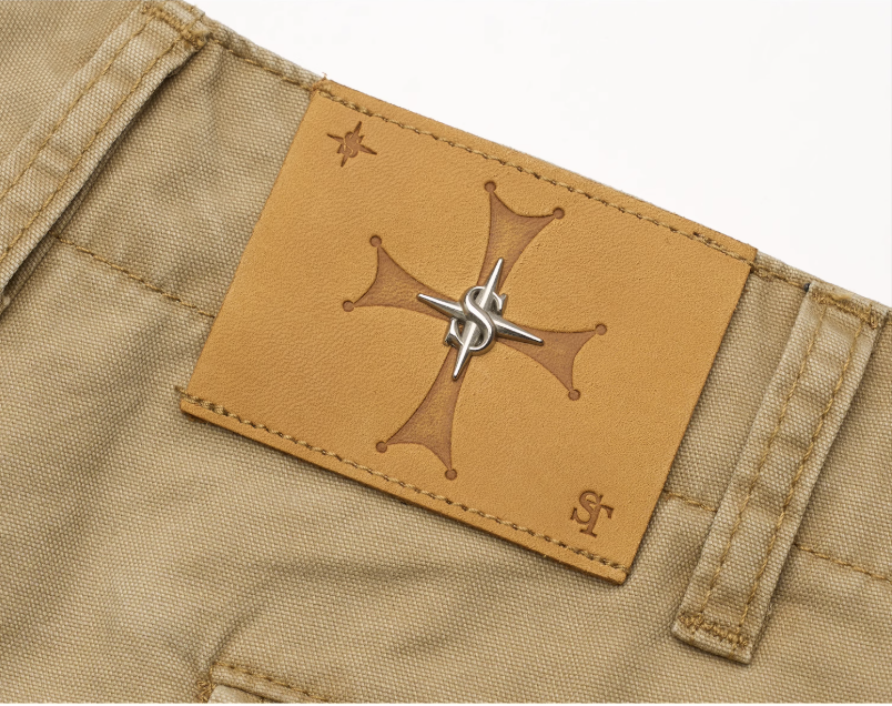 STEEPC Washed Distressed Baggy Multi Pocket Work Shorts | Face 3 Face