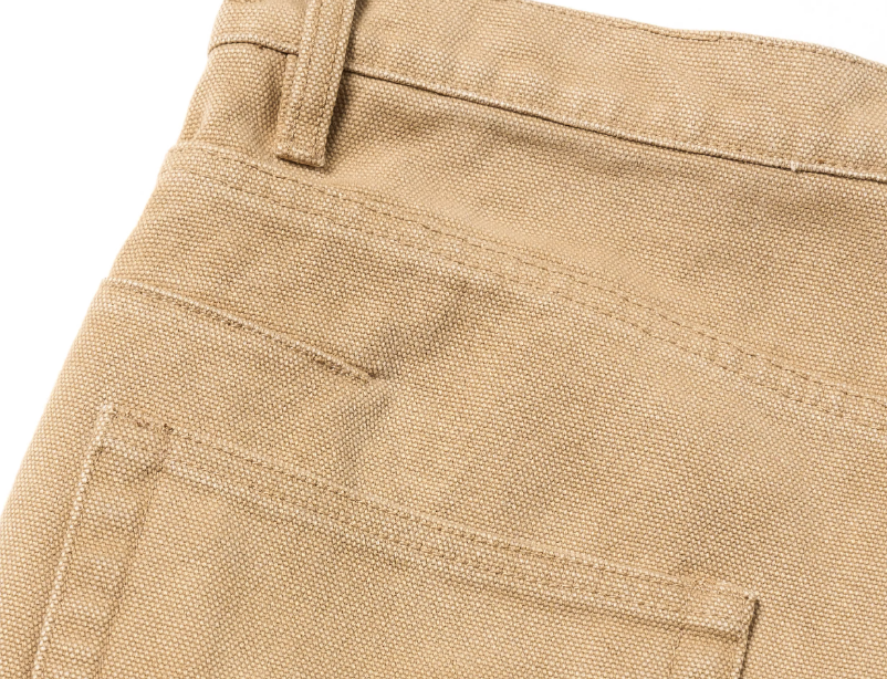 STEEPC Washed Aged Button Fly Canvas Work Pants | Face 3 Face