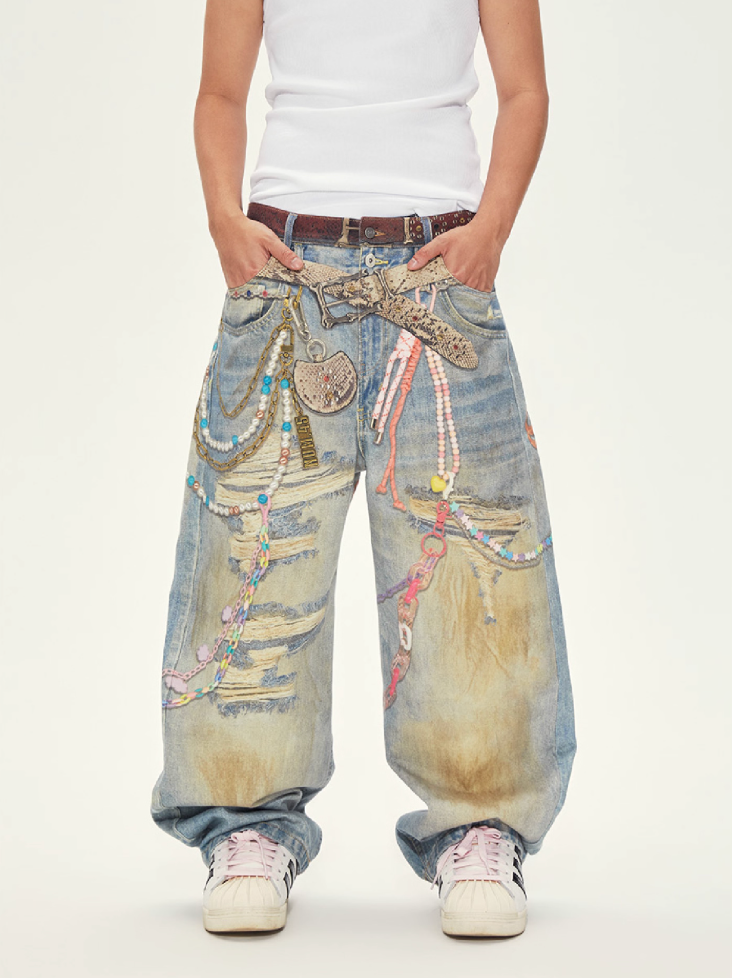 S45 3D Printed Baggy Jeans | Face 3 Face