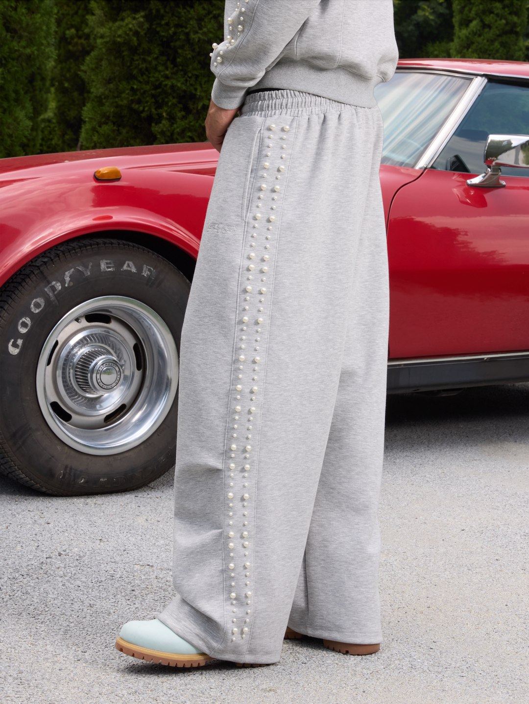 S45 Pearl Line Baggy Sweatpants | Face 3 Face
