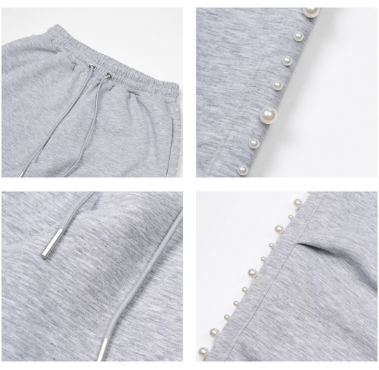S45 Pearl Line Baggy Sweatpants | Face 3 Face
