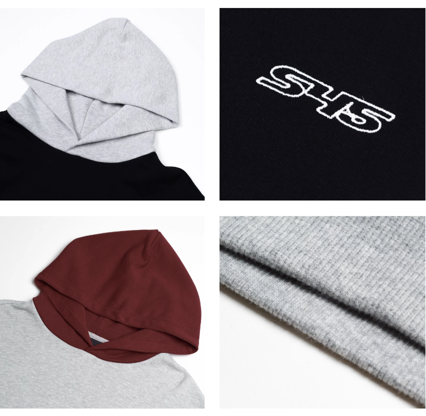S45 Colorblock Logo Hoodie | Face 3 Face