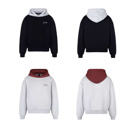 S45 Colorblock Logo Hoodie | Face 3 Face