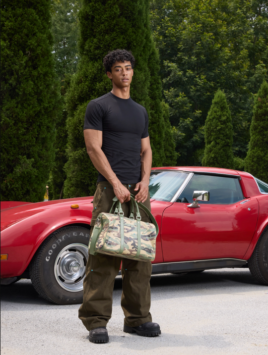 S45 Colorful Diamond Camouflage Travel Bag | Face 3 Face