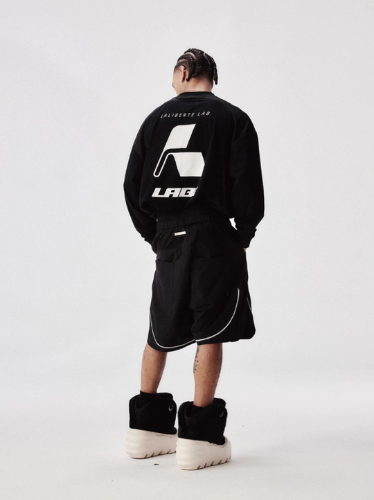 Labt Double Waist Sports Shorts | Face 3 Face