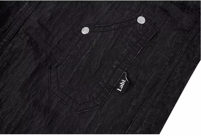 Labt Distressed Wash Drawstring Shorts | Face 3 Face