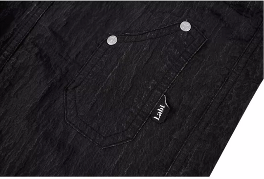 Labt Distressed Wash Drawstring Shorts | Face 3 Face