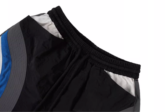 Labt Colorblock Structured Nylon Sports Shorts | Face 3 Face