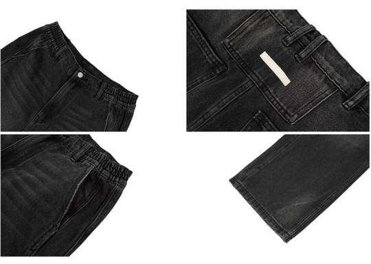Labt Vintage Washed Black Jeans | Face 3 Face