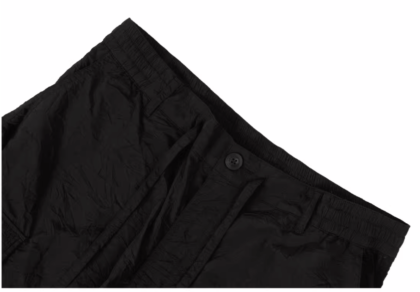 Labt Crinkle Texture Multi Pocket Nylon Cargo Pants | Face 3 Face