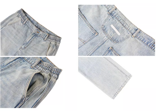 Labt Heavy Wash Light Blue Jeans | Face 3 Face