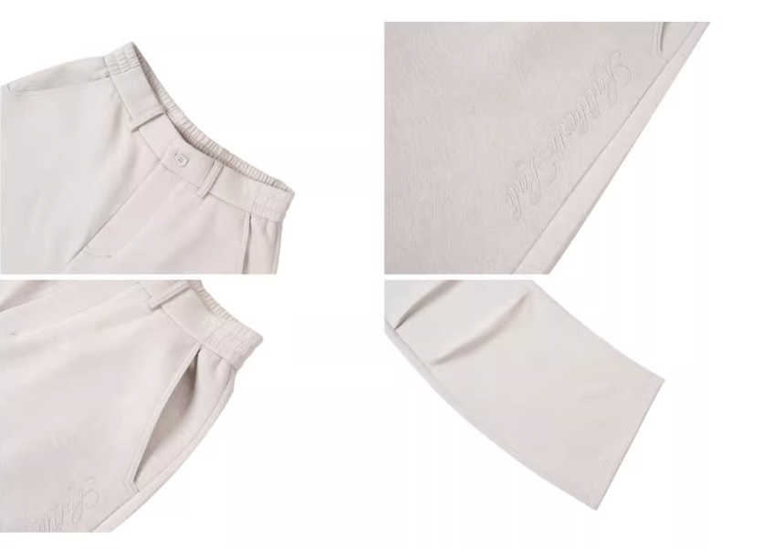 Labt Wool Air Layer Embroidered Machete Sweatpants | Face 3 Face