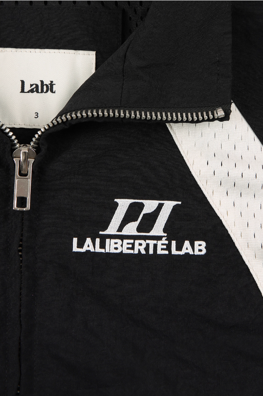Labt Contrast Stitch Nylon Track Jacket | Face 3 Face