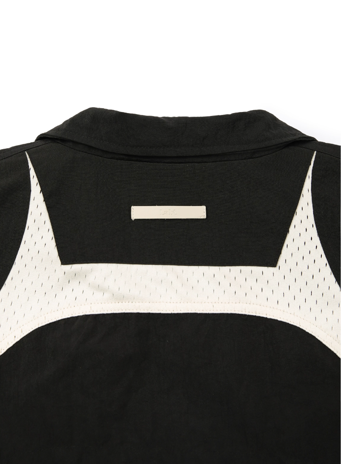 Labt Contrast Stitch Nylon Track Jacket | Face 3 Face