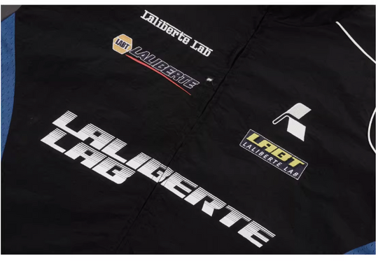 Labt Racing Colorblock Nylon Track Jacket | Face 3 Face