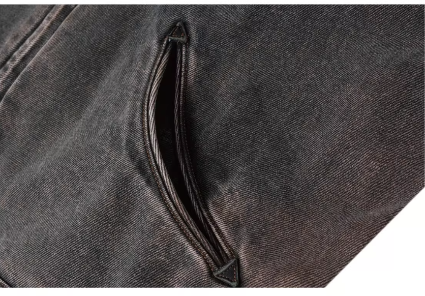 Labt Flower Wash Western Denim Jacket | Face 3 Face