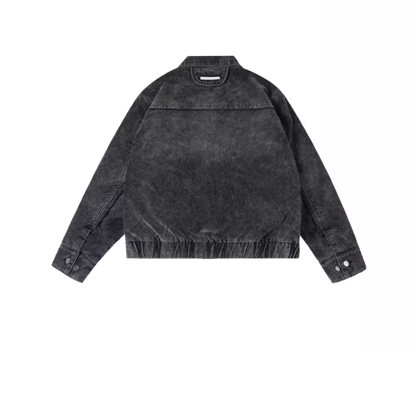 Labt Metal Snap Corduroy Work Jacket | Face 3 Face