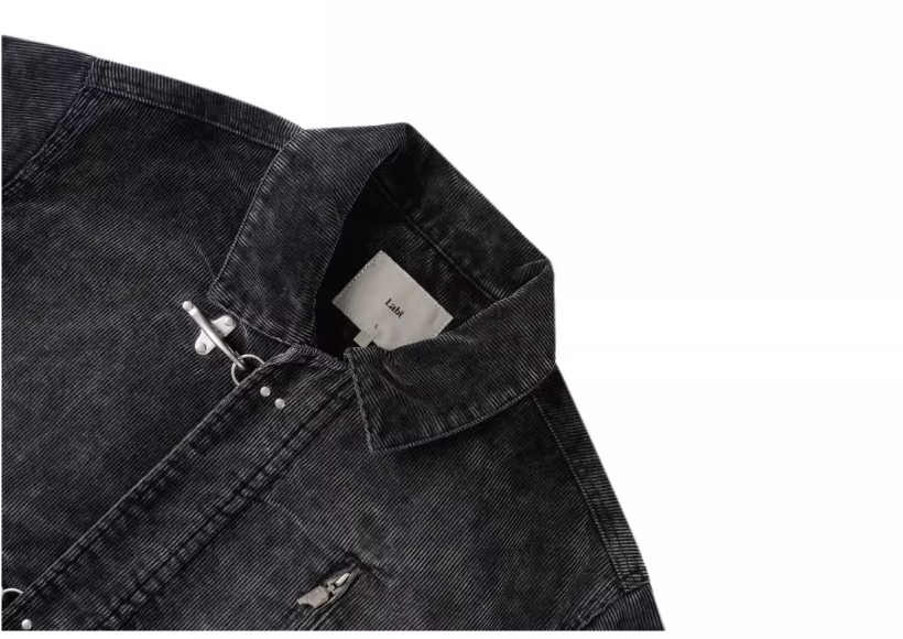 Labt Metal Snap Corduroy Work Jacket | Face 3 Face