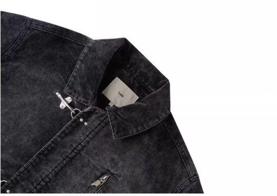 Labt Metal Snap Corduroy Work Jacket | Face 3 Face